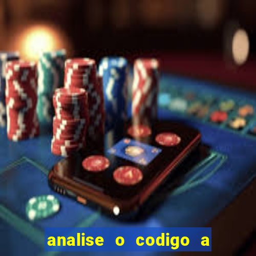 analise o codigo a seguir 1 import javax.swing.joptionpane